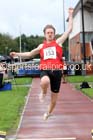 Boys under-15s long jump, Northern Under-17s/U-15s and U13s Champs, Leigh Sports Village, Leigh. Photo: David T. Hewitson/Sports for All Pics
